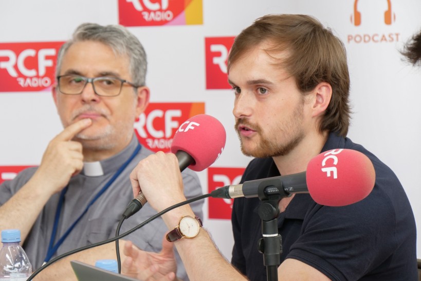 Romain Delenda, créateur de l'application Rosario - © RCF Lyon (Grégoire Soual-Dubois)