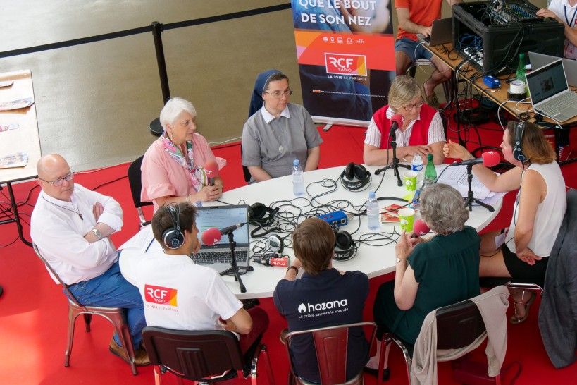 échanges sur la vie et l'héritagede Pauline Jaricot - © RCF Lyon (Grégoire Soual-Dubois)