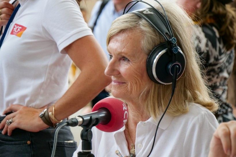 Véronique Gaston-Breton Bouchard, bénévole à RCF Lyon - © RCF Lyon (Grégoire Soual-Dubois)