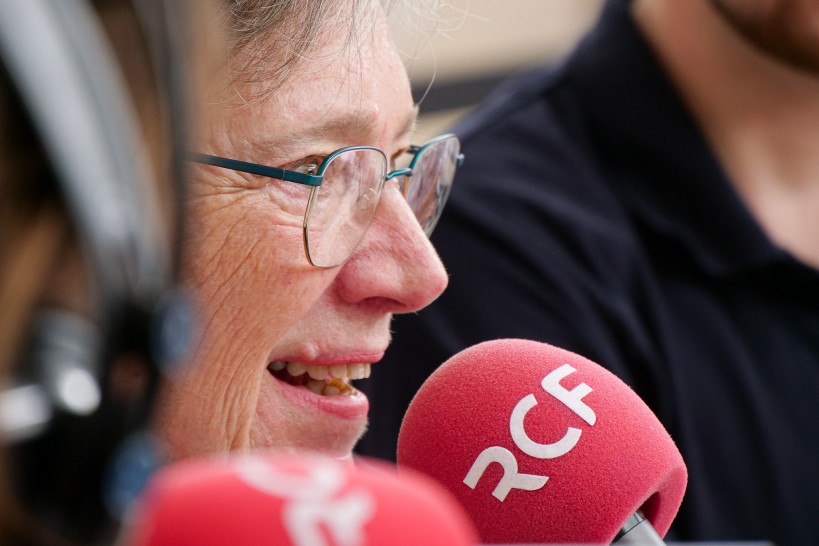 Catherine Masson, historienne biographe de P. Jaricot - © RCF Lyon (Grégoire Soual-Dubois)