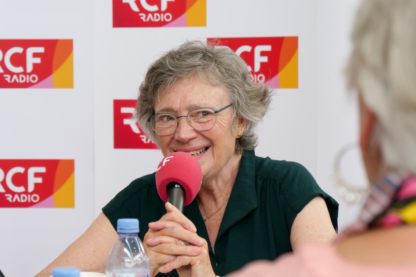 Catherine Masson, historienne biographe de P. Jaricot - © RCF Lyon (Grégoire Soual-Dubois)