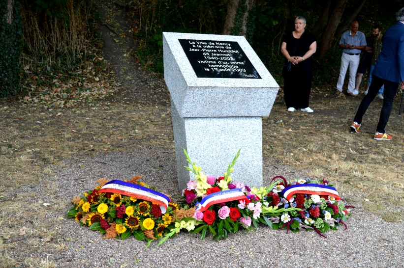 Chaque 1er août, la Ville de Nancy rend hommage à Jean-Pierre Humblot.