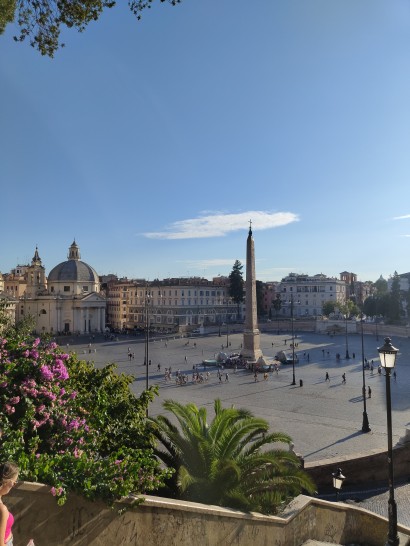 Place du Peuple à Rome @Nina Pavan