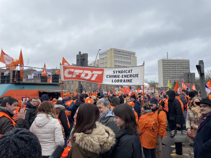 Réformes des retraites : les images de la manifestation du 31 janvier à Metz