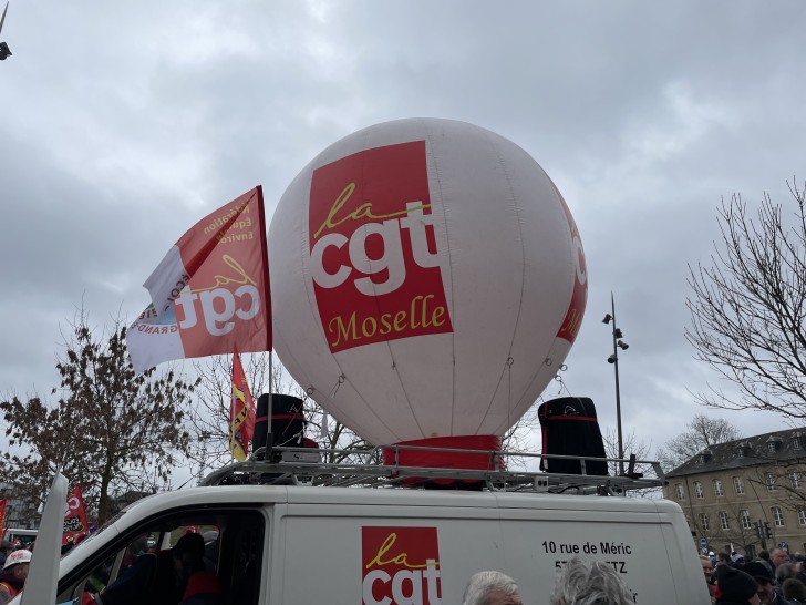 Réformes des retraites : les images de la manifestation du 31 janvier à Metz