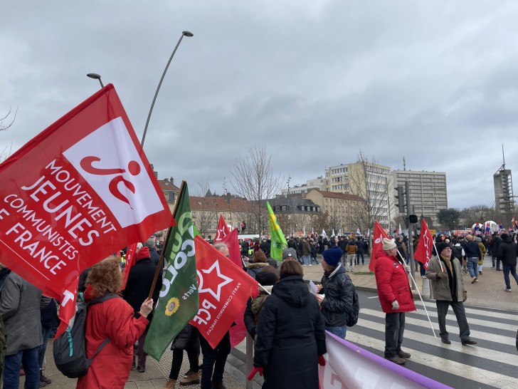 Réformes des retraites : les images de la manifestation du 31 janvier à Metz