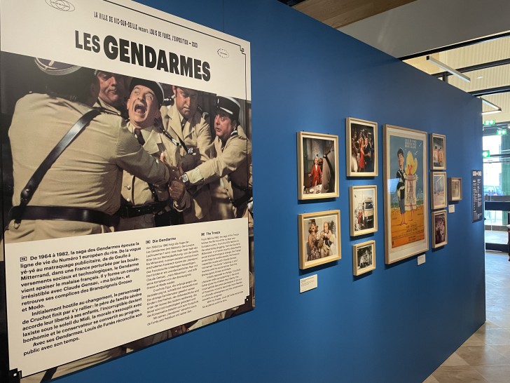 Exposition Louis de Funès à Vic-sur-Seille, les images