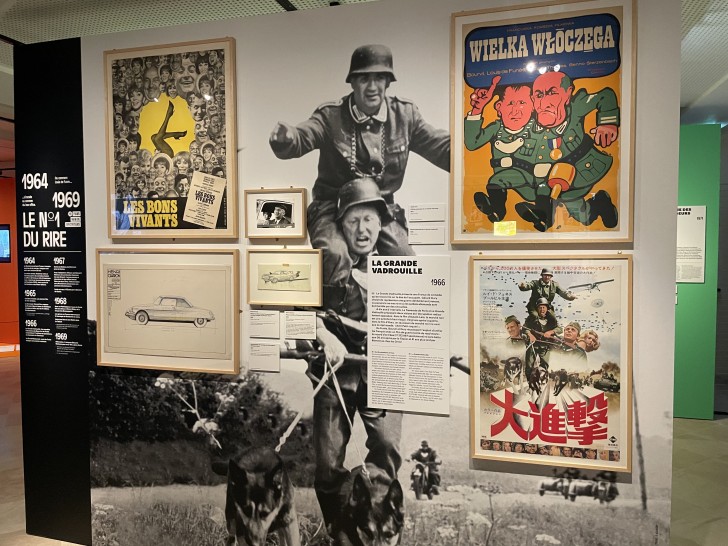 Exposition Louis de Funès à Vic-sur-Seille, les images