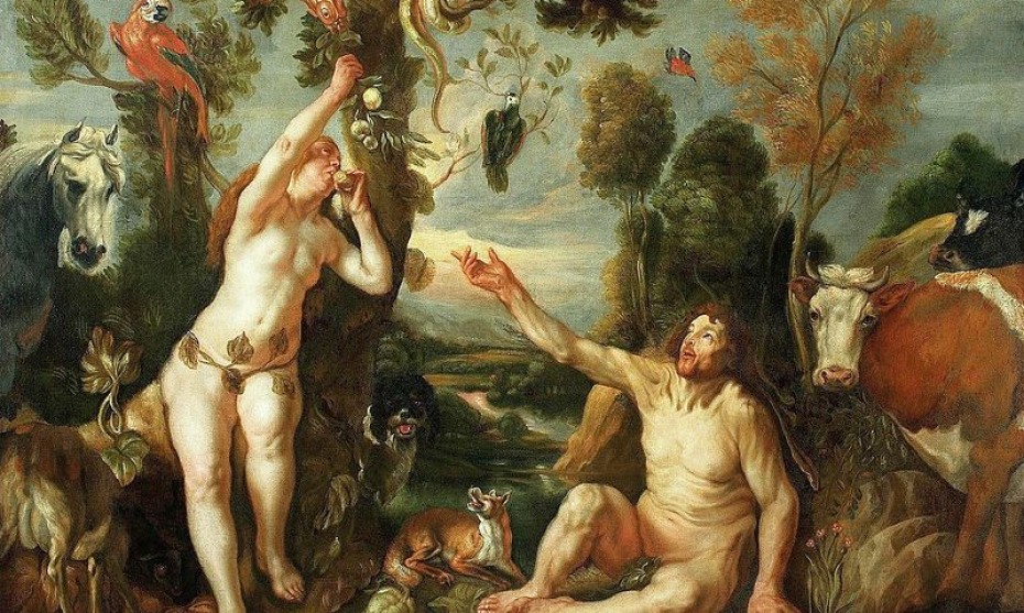  Adam and Eve par Jacob Jordaens - 1640- Huile sur toile - Musée National de Varsovie/ Wikimedia Commons