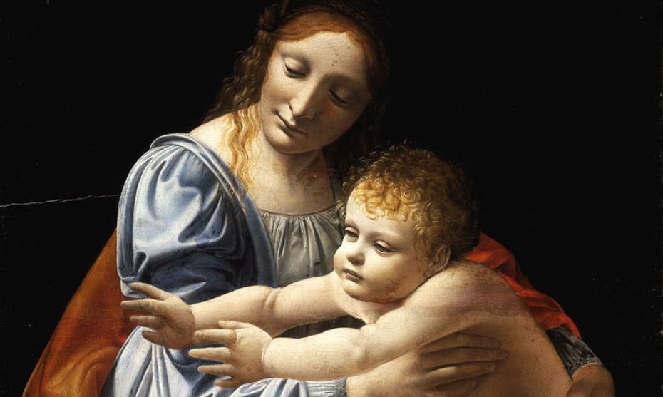 Vierge à l'enfant de Boltraffio ©Wikimédia commons