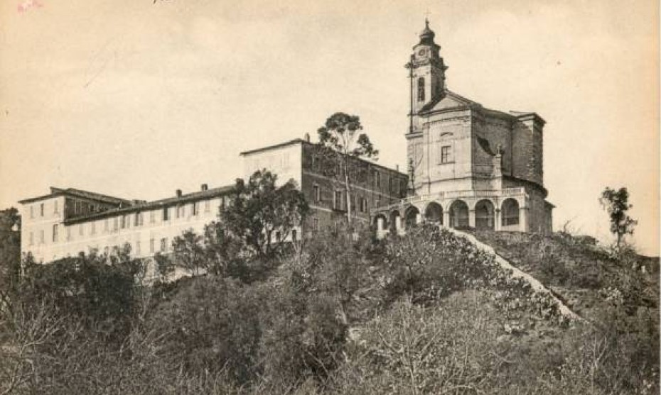L'abbaye de Saint-Pons vers 1900 WIkipédia