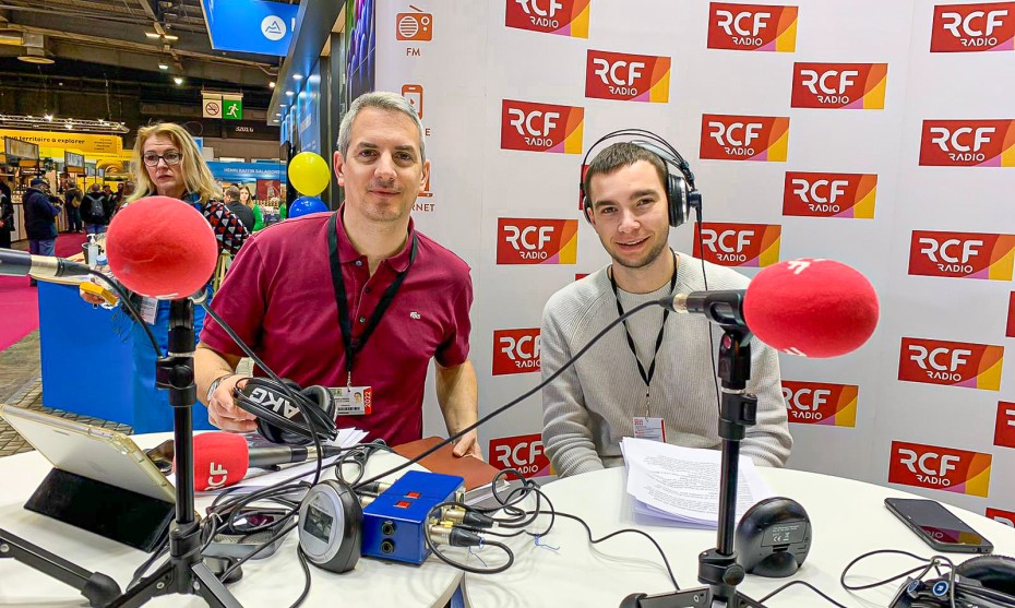 Stéphane Longin (à gauche) et Cédric Bonnefoy - © RCF en AuRA