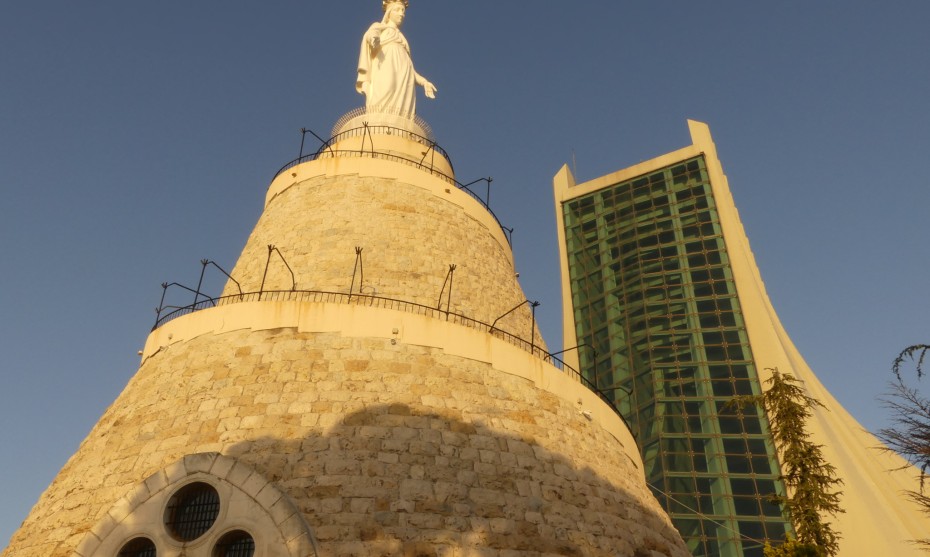 Le sanctuaire de Notre-Dame-du-Liban à Harissa © RCF Lyon (JB Cocagne)