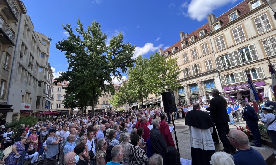 Retour sur la messe de l’Assomption à la Cathédrale de Metz
