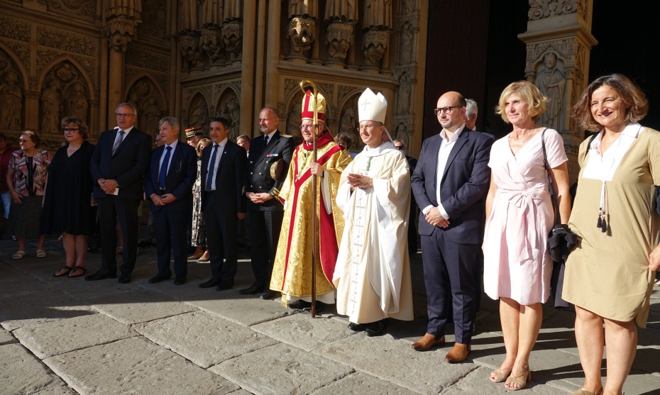 Retour sur la messe d’installation de Mgr Philippe Ballot, 104ème évêque de Metz. (Crédit photo : Service de communication du diocèse de Metz)
