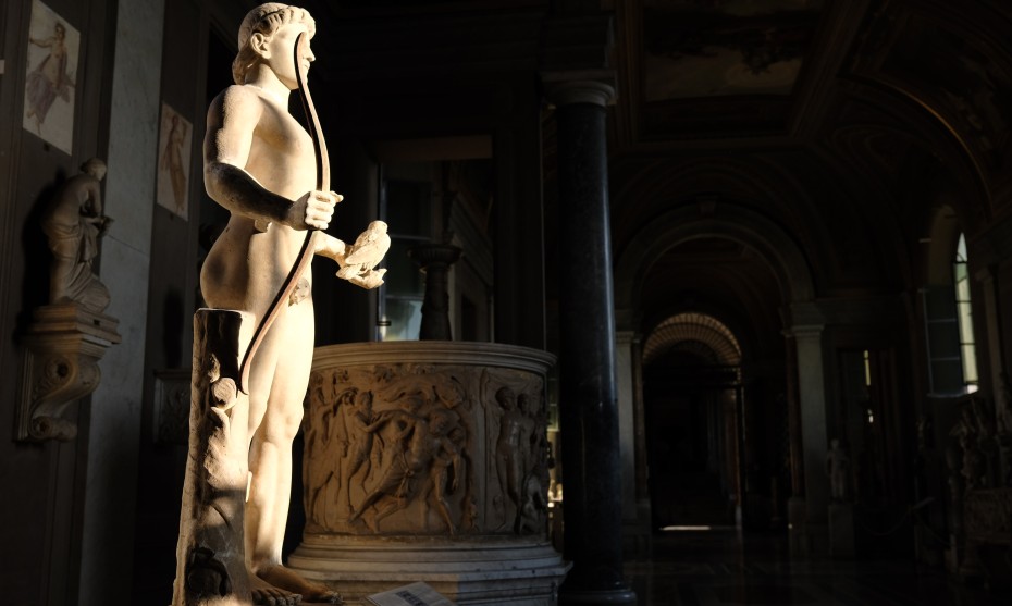 Statue exposée dans les musées du Vatican @Nina Pavan