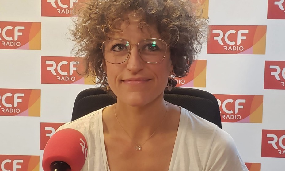 La journaliste Anne-Sophie Novel