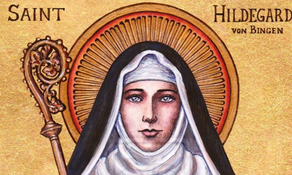 Sainte Hildegarde de Bingen / Abbaye de Marderet