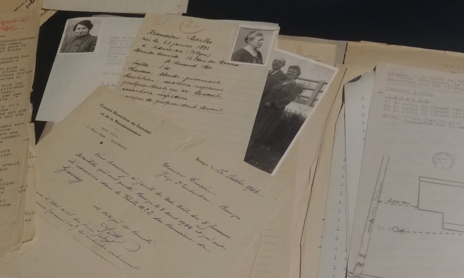 Des documents d'archives à découvrir au sein de l'exposition © RCF - Guillaume Martin-Deguéret.
