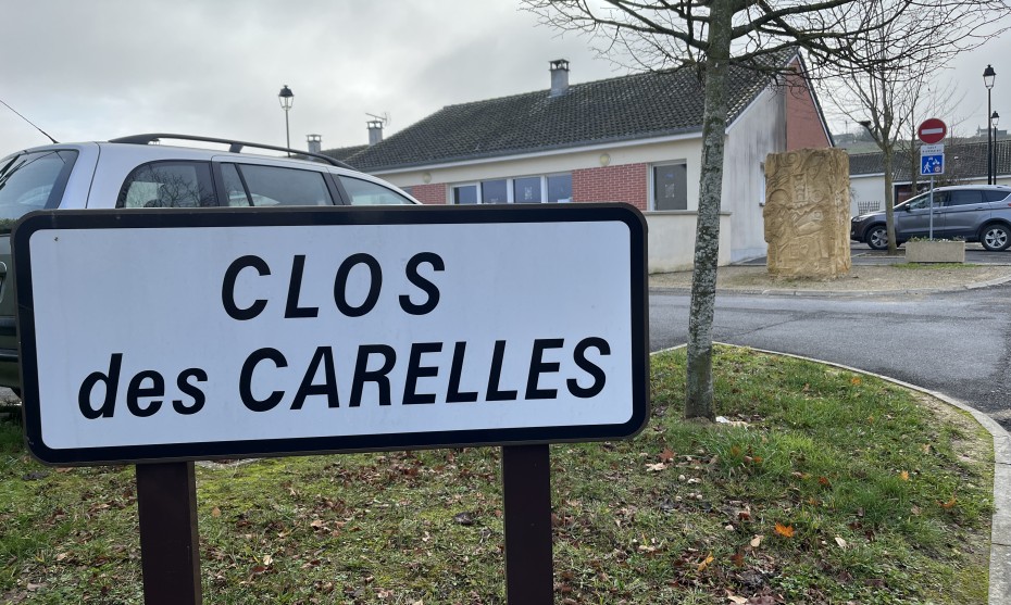 L'entrée du "Clos des Carelles" à Mardeuil (Photo : Christopher Fausten)