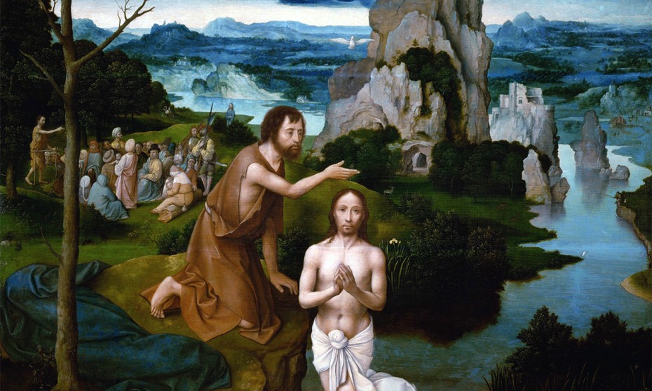 Joachim Patinier, Baptême du Christ ©Wikimédia commons