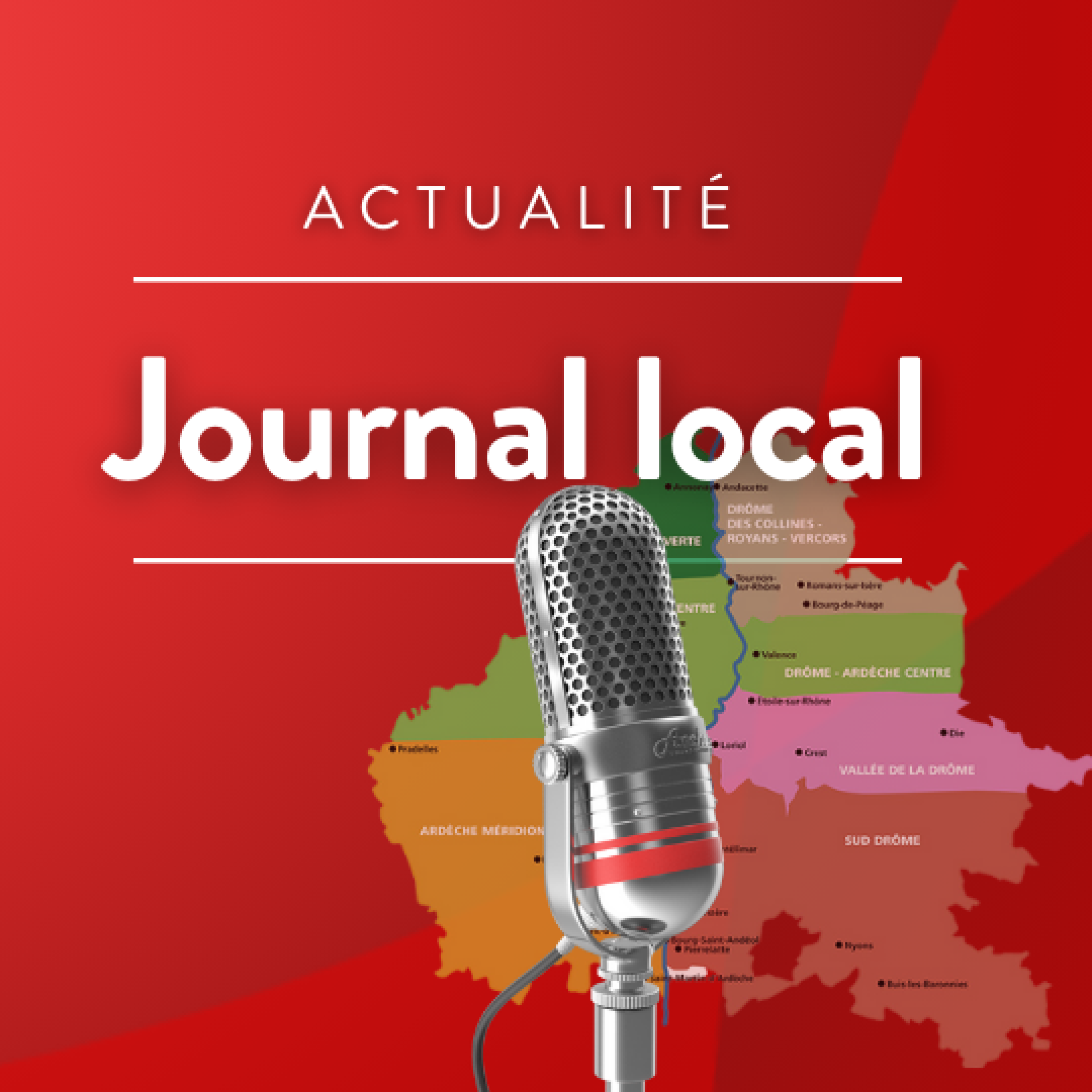 Les informations locales en drôme et en Ardèche, lundi 3 février, 8h episode artwork